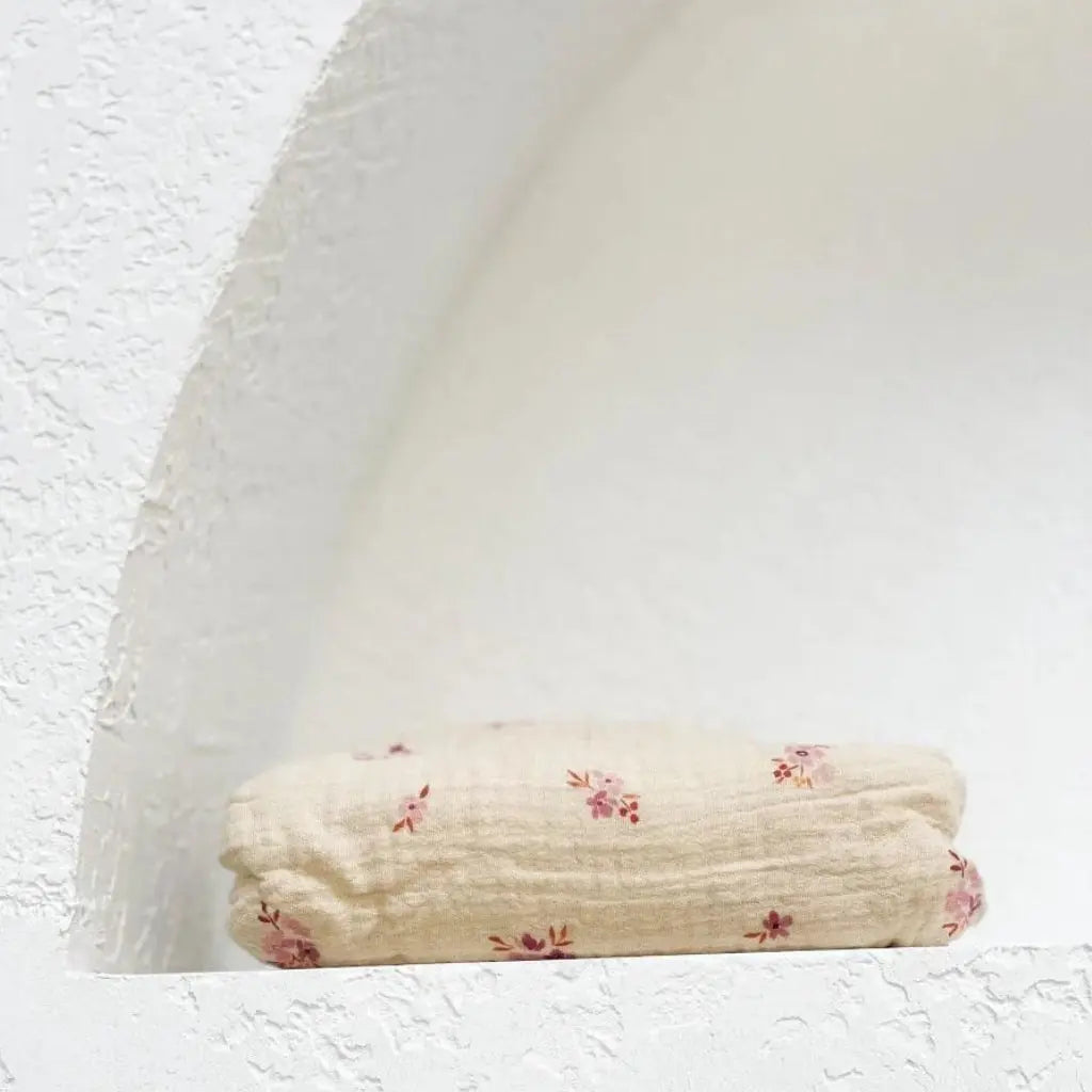 Little Myrtle Organic Cotton Fitted Cot Sheet - Australian Wax