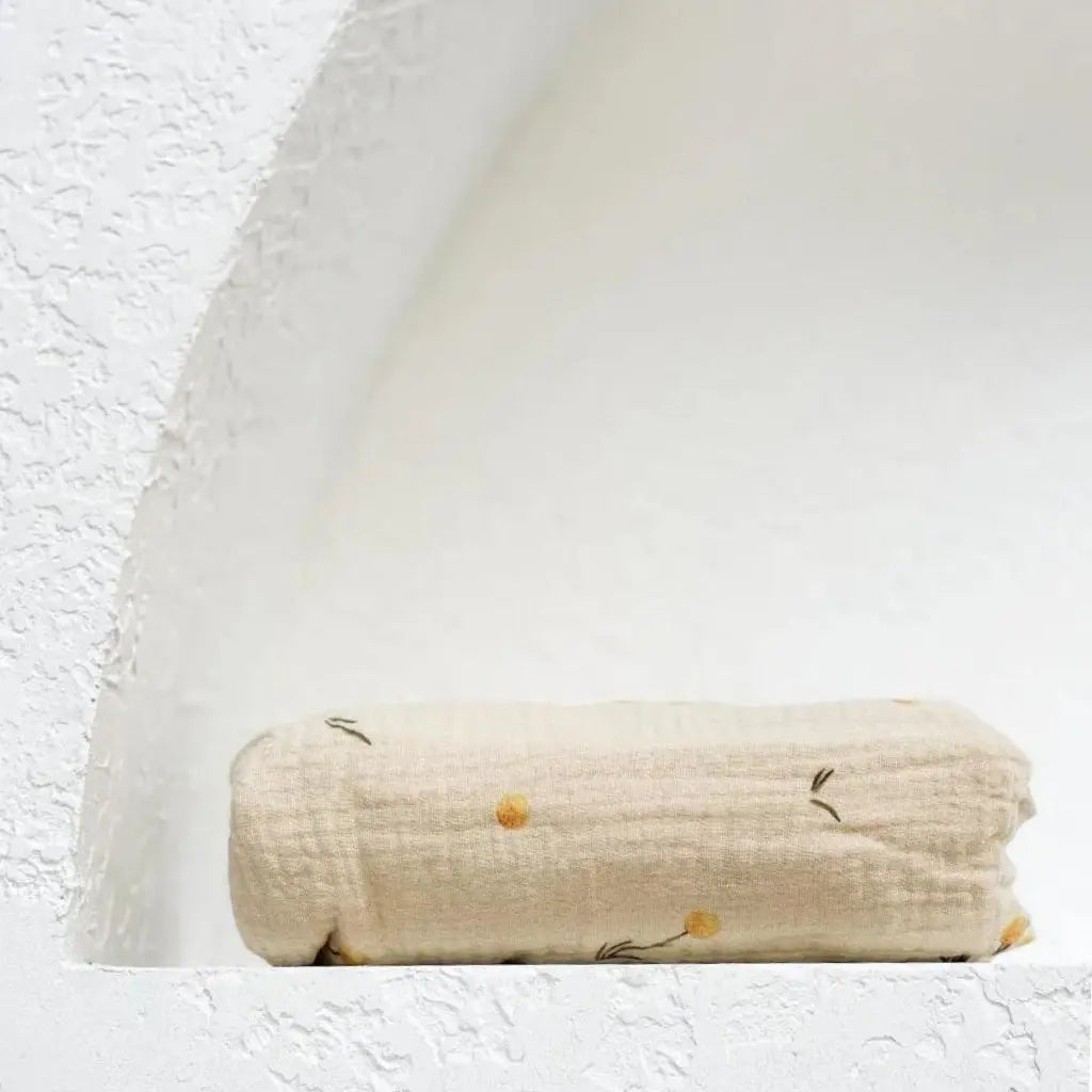 Little Myrtle Organic Cotton Fitted Cot Sheet - Billy Button