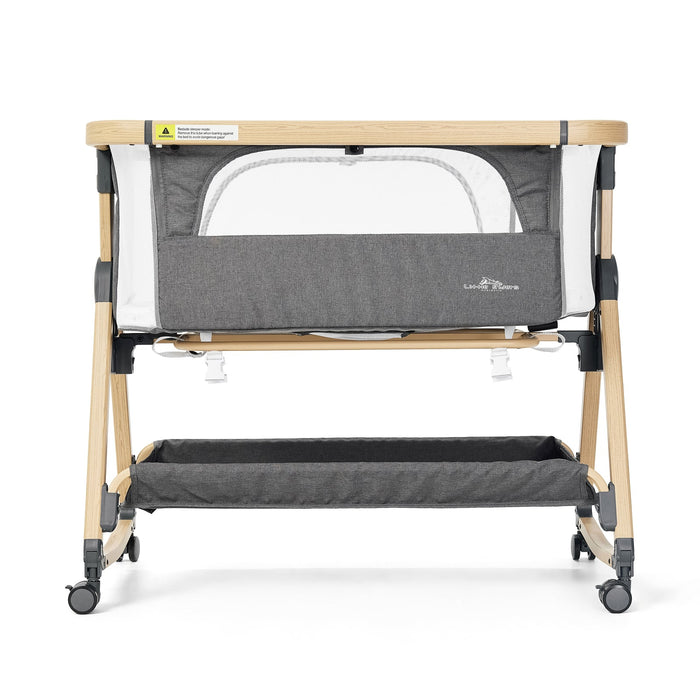 Little Riders Baby Bassinet Airflow with Mattress, Rocking Crib Co-sleeping cradle With Mosquito Net