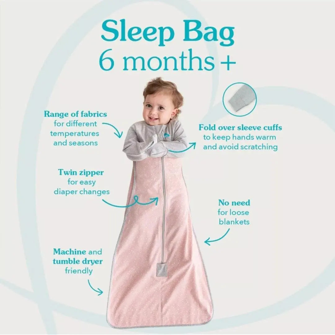 Love to Dream Sleep Bag (2.5 Tog) - Pebbles Rose