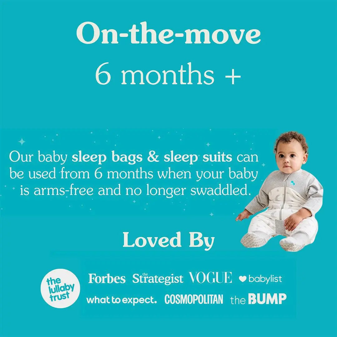 Love to Dream Sleep Bag (2.5 Tog) - Pebbles Rose