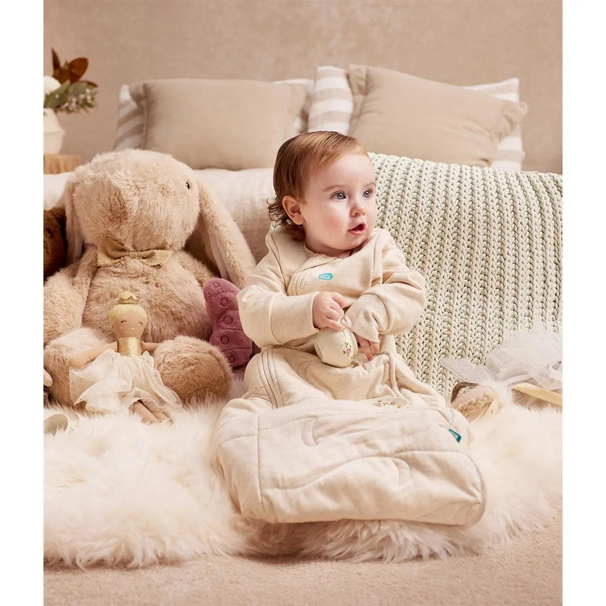Love to Dream Sleep Bag Long Sleeve 3.5 TOG — size guide for winter sleep safety