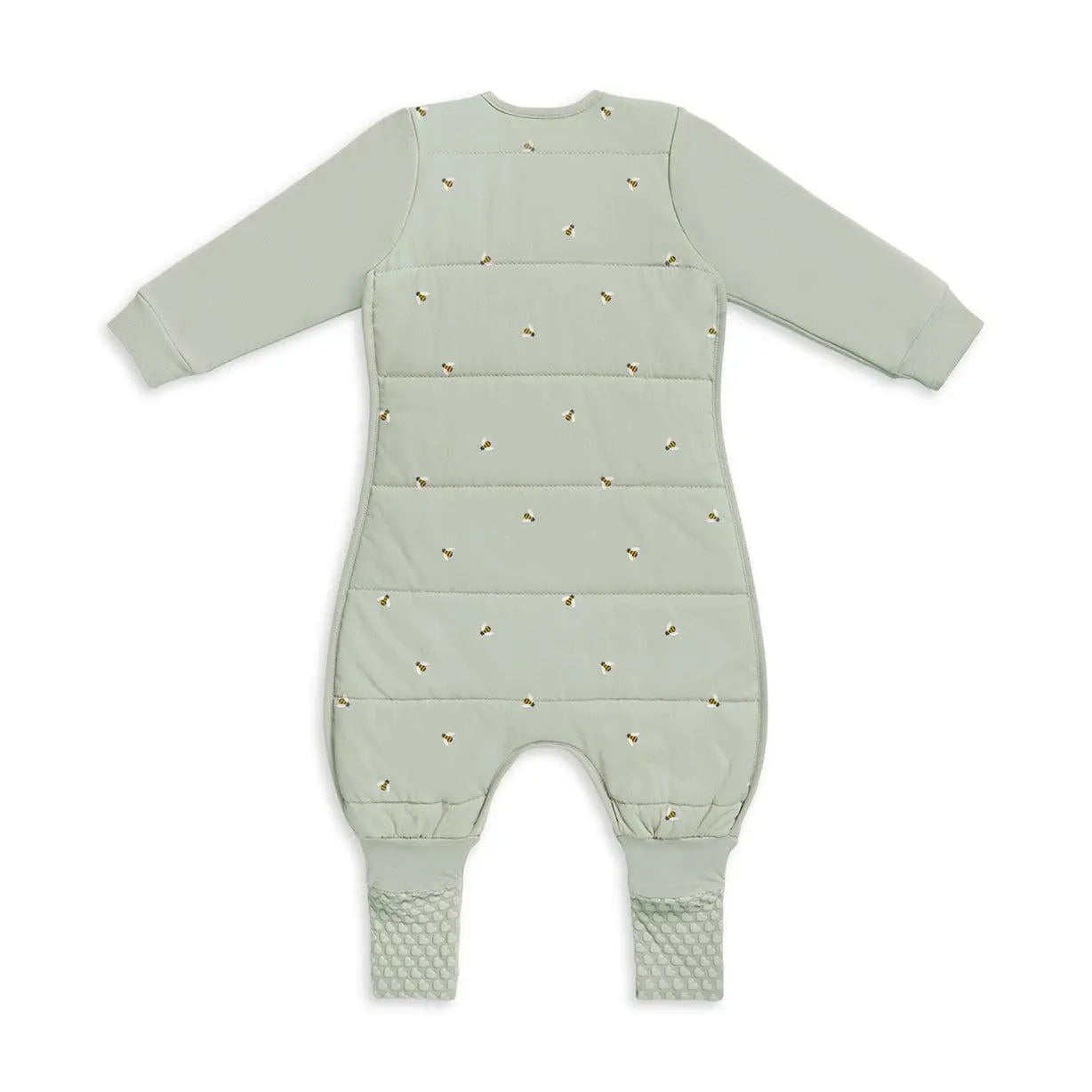 Love to Dream Sleep Suit Long Sleeve 2.5 TOG — convertible foot covers with heart grip pads