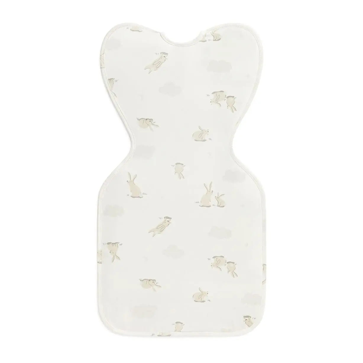 Love to Dream Swaddle Up 1.0 TOG Cotton — two-way zip with chin guard detail