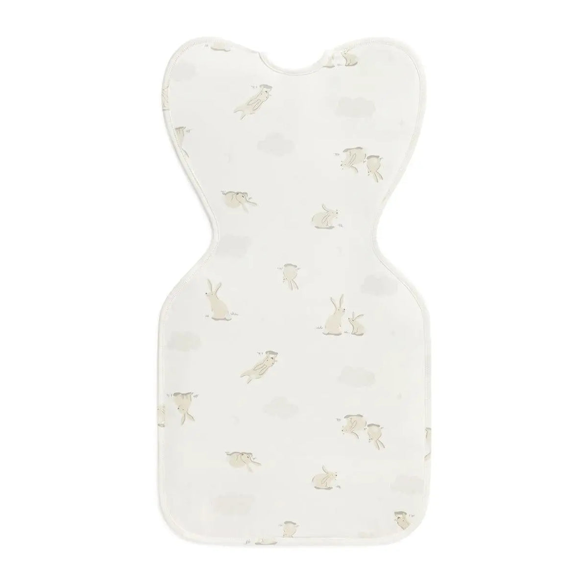Love to Dream Swaddle Up 1.0 TOG Cotton — two-way zip with chin guard detail
