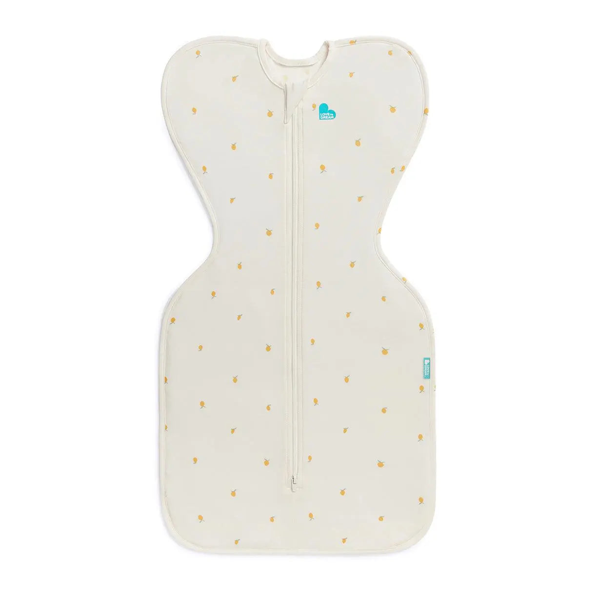 Love to Dream Swaddle Up 1.0 TOG Bamboo with ARMS UP position for natural self-soothing