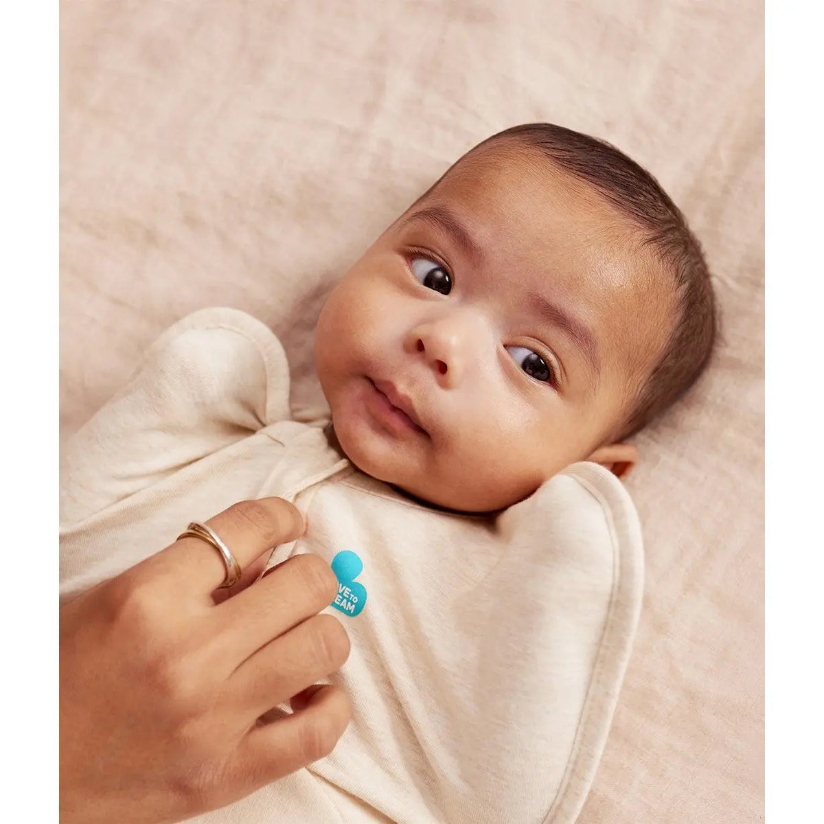 Swaddle Up™ 1.5 TOG Cotton Oatmeal Twigs