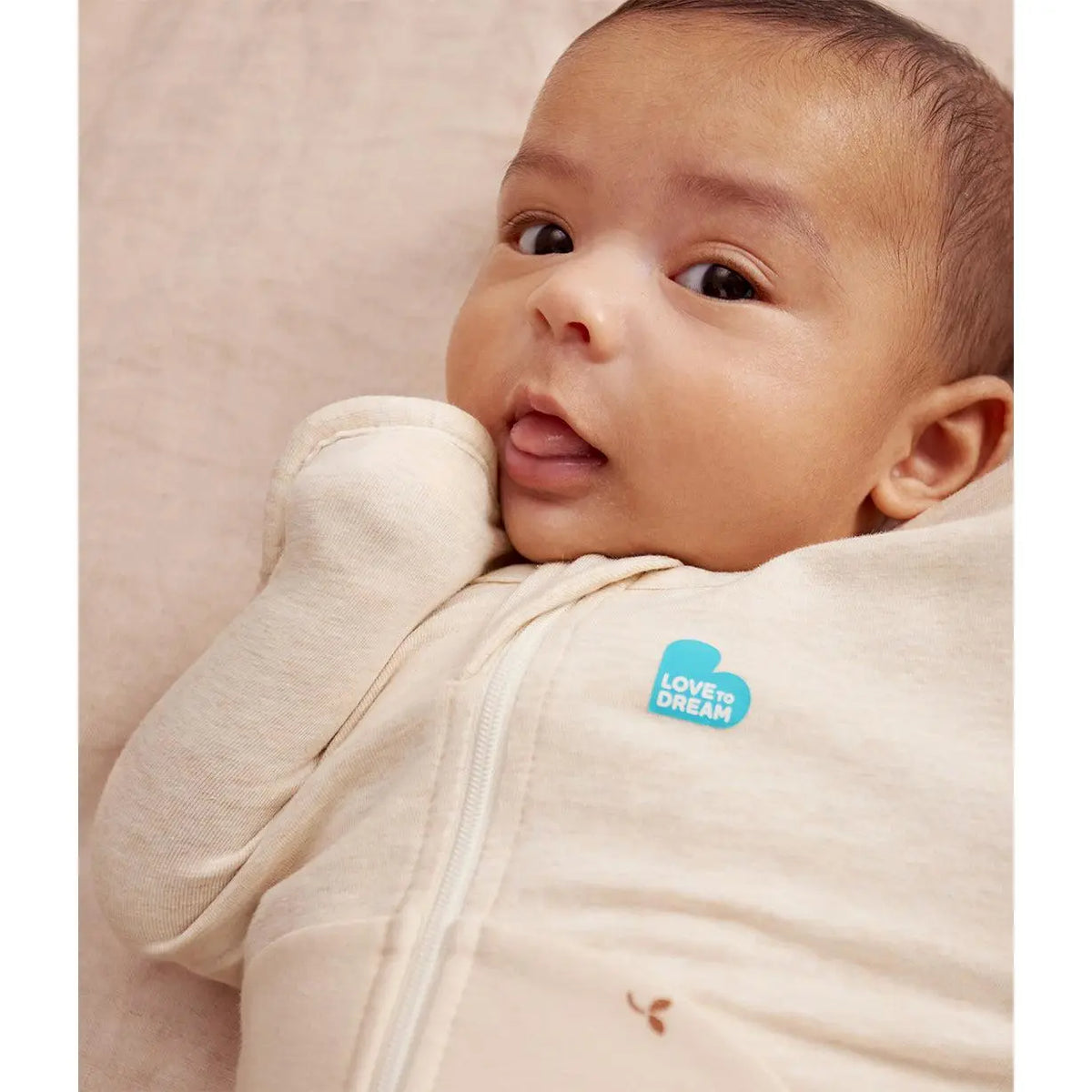 Swaddle Up™ 1.5 TOG Cotton Oatmeal Twigs