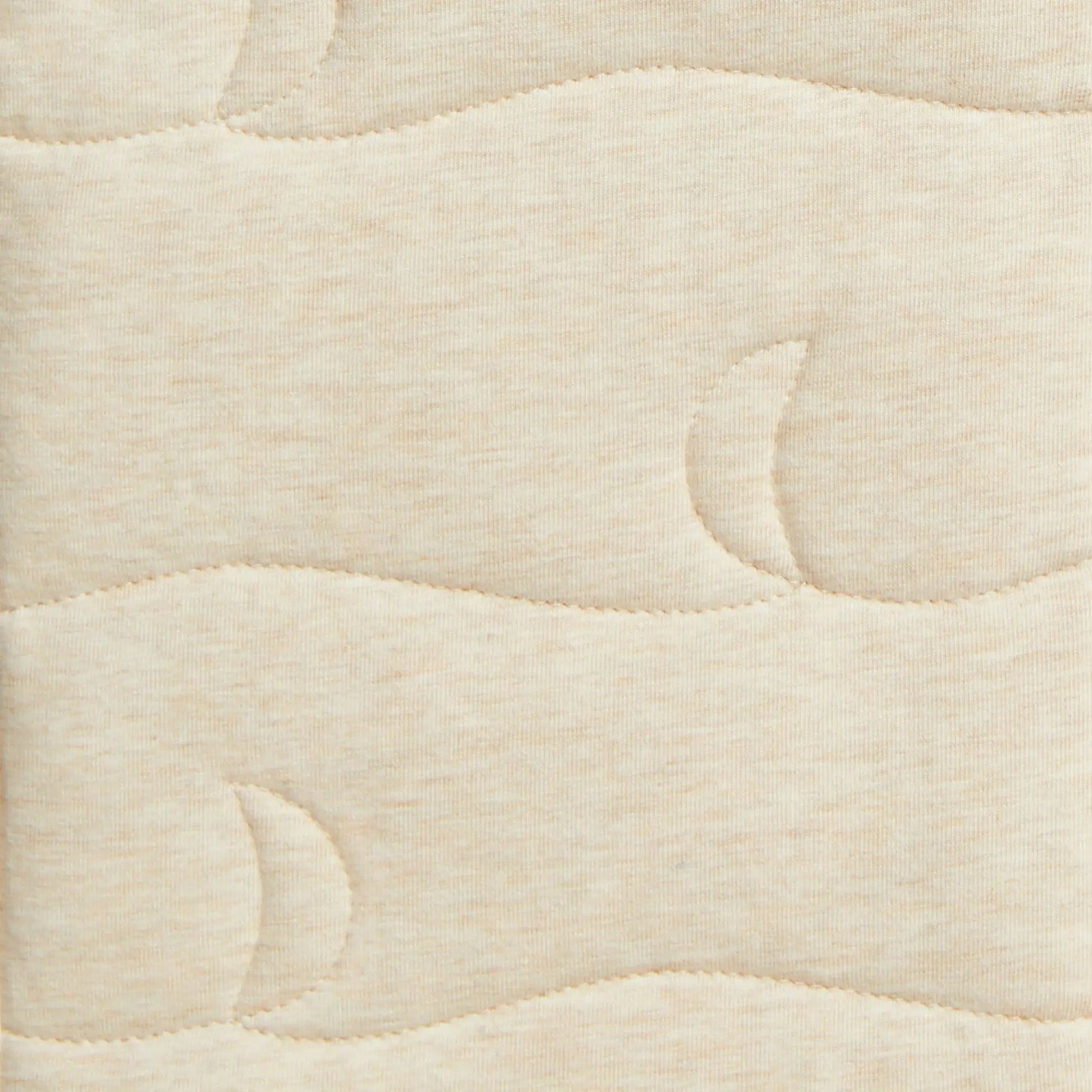 Newborn wrapped in Love to Dream Swaddle Up 3.5 TOG Quilted Cotton Oatmeal