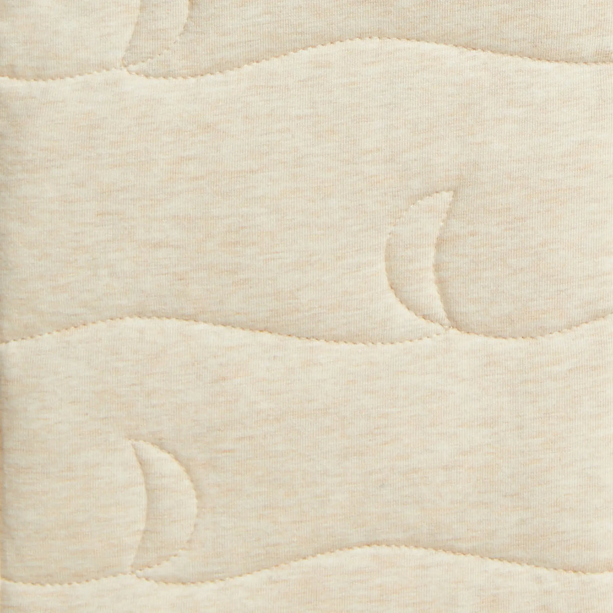 Newborn wrapped in Love to Dream Swaddle Up 3.5 TOG Quilted Cotton Oatmeal
