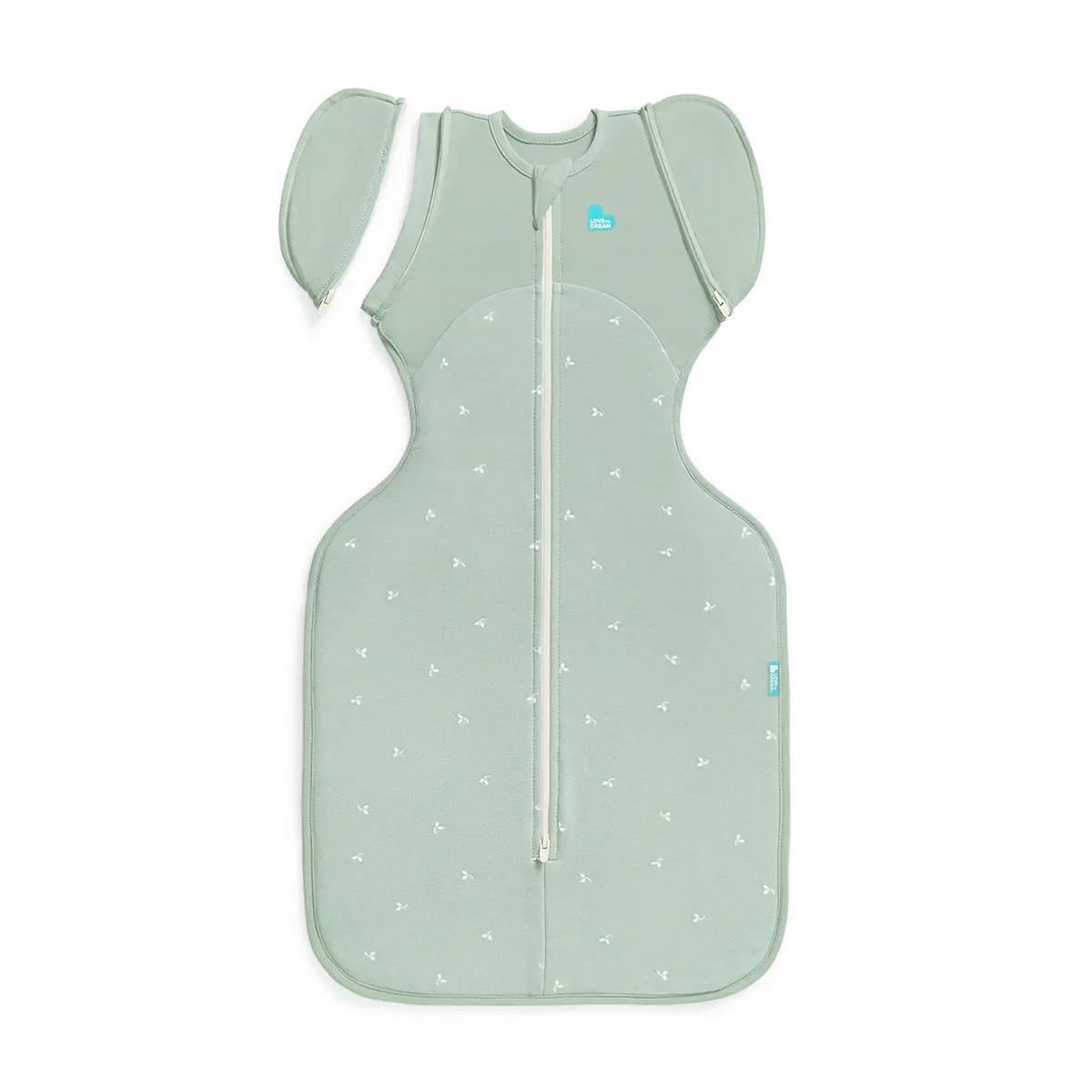 Swaddle Up™ Transition Bag 1.5 TOG Cotton Olive Twigs