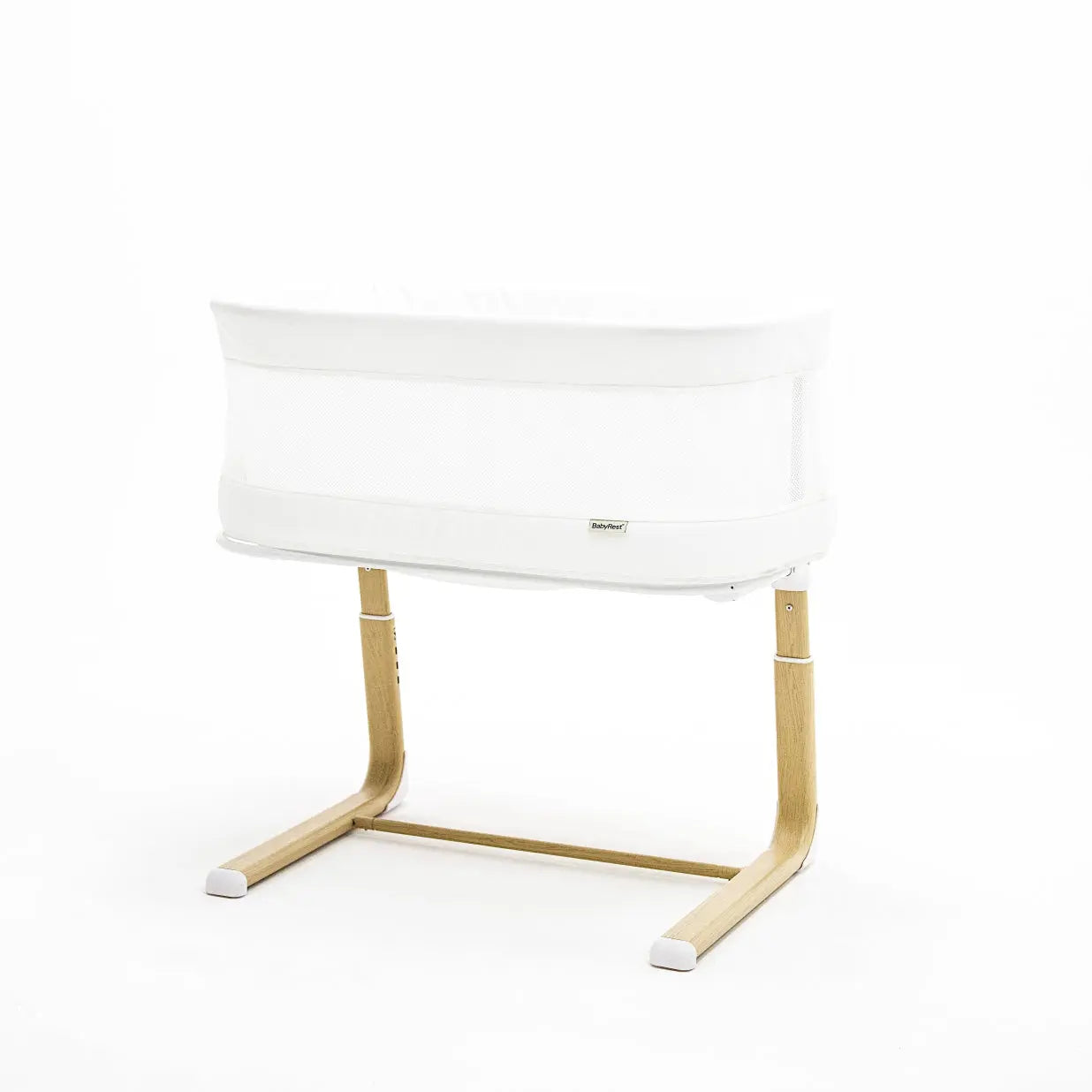 Swan Smart Electronic Bassinet White/Natural
