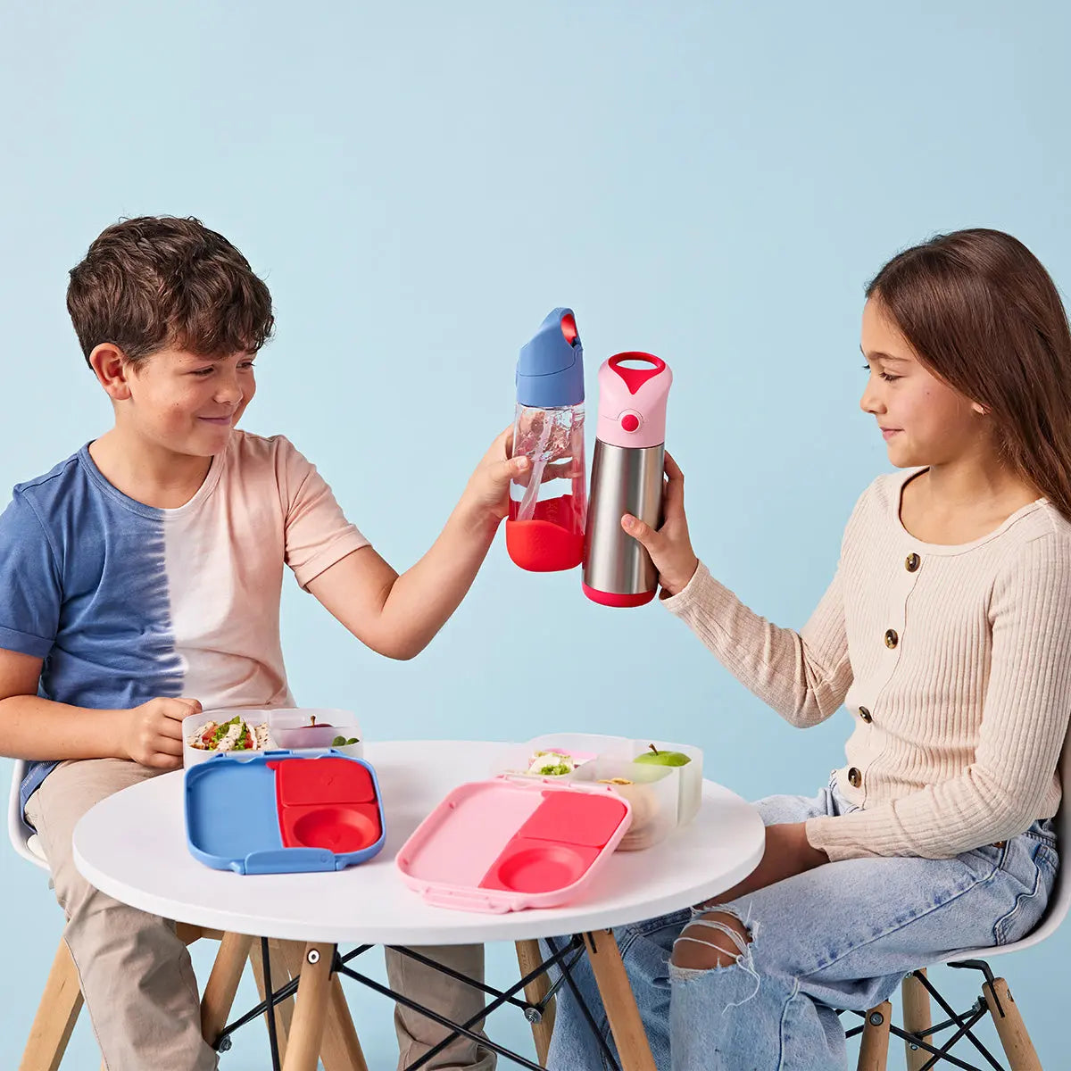 500mL insulated drink bottle - flamingo fizz