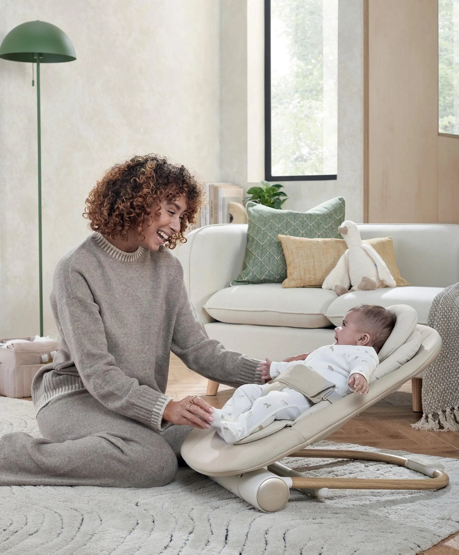 Mamas & Papas Eno Highchair, Bouncer & Cushion Complete Bundle