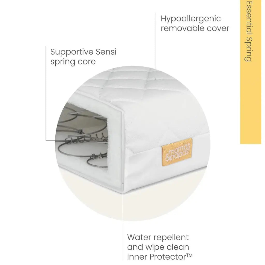Mamas & Papas Essential Spring Cotbed Mattress