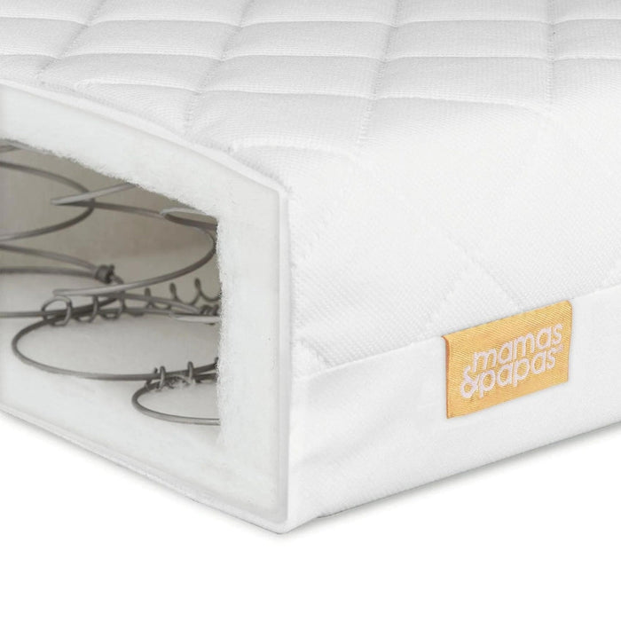Mamas & Papas Harwell 5 Piece Set with Cot Bed, Dresser Changer, Mattress, Fitted Sheets & Mattress Protector