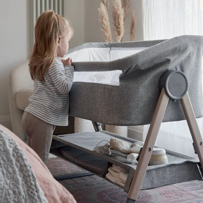 Mamas Papas Lua Bedside Bassinet Baby Little Planet