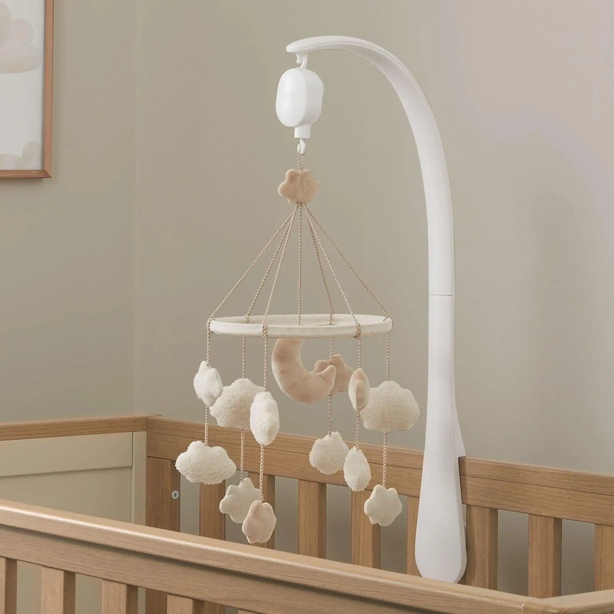 Mamas & Papas Musical Cot Mobile - Welcome to the World Duckling Cloud
