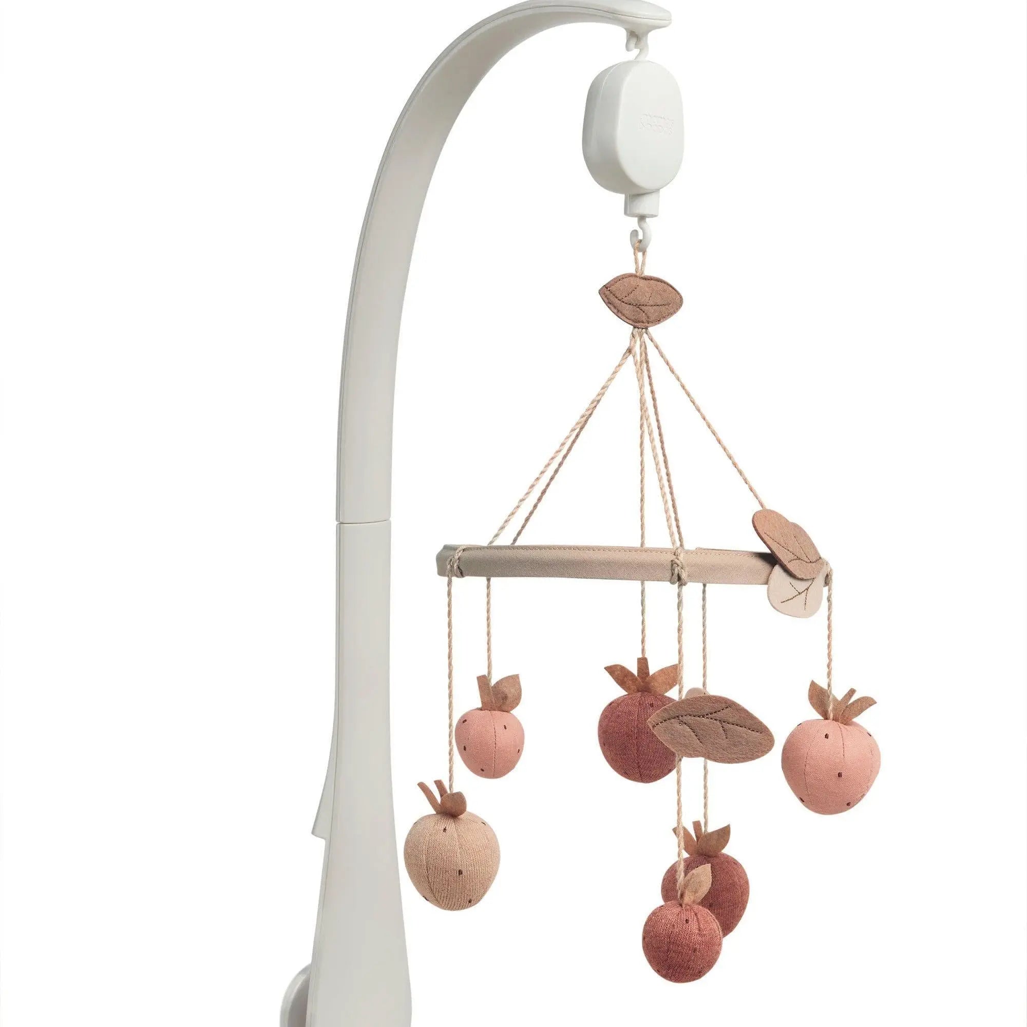 Mamas & Papas Musical Cot Mobile - Welcome to the World Wildflower Strawberry