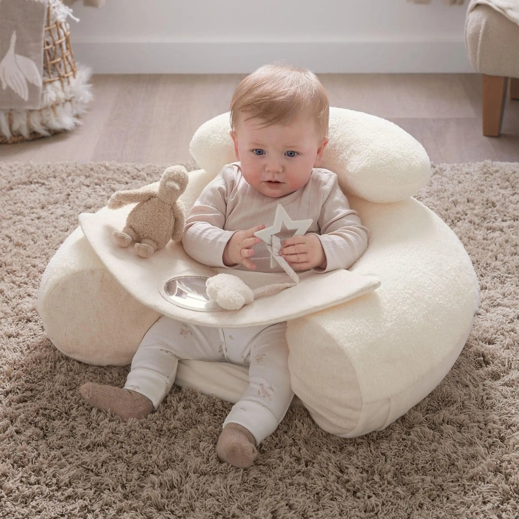 Mamas & Papas Sit & Play Baby Floor Seat - Welcome to the World Duckling