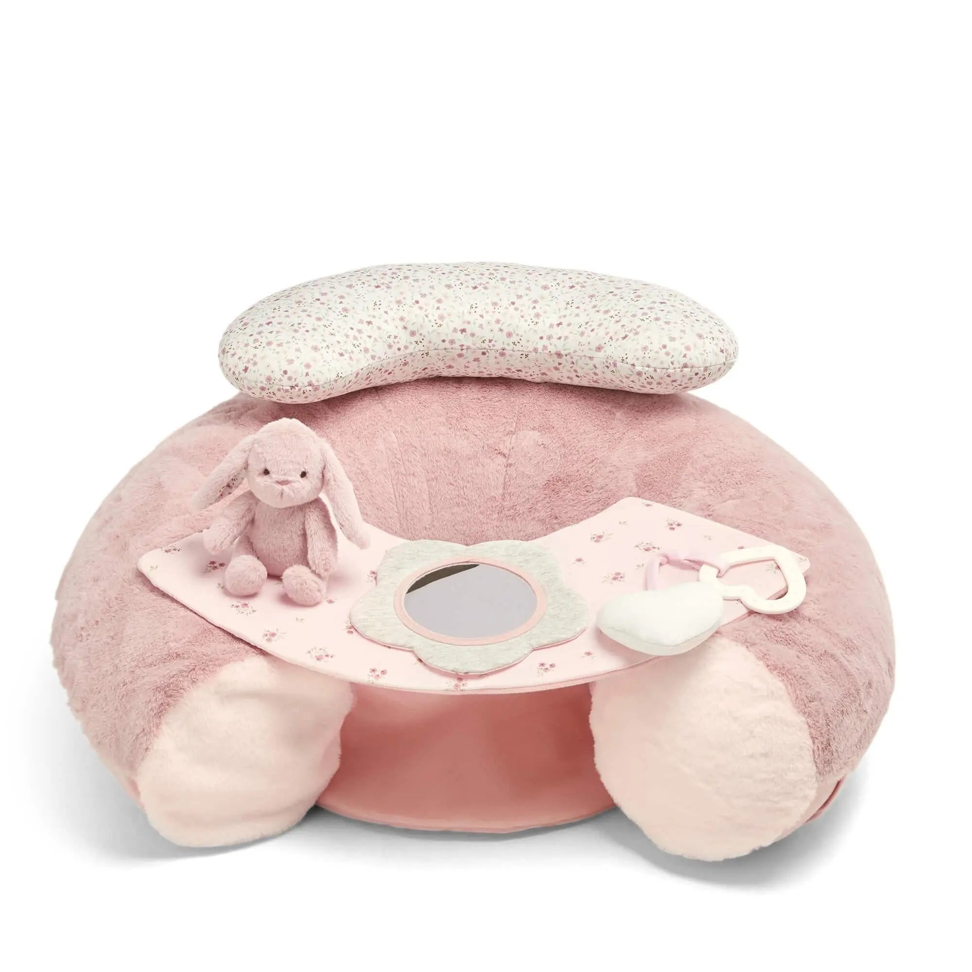 Mamas & Papas Sit & Play Floor Seat - Welcome to the World Pink