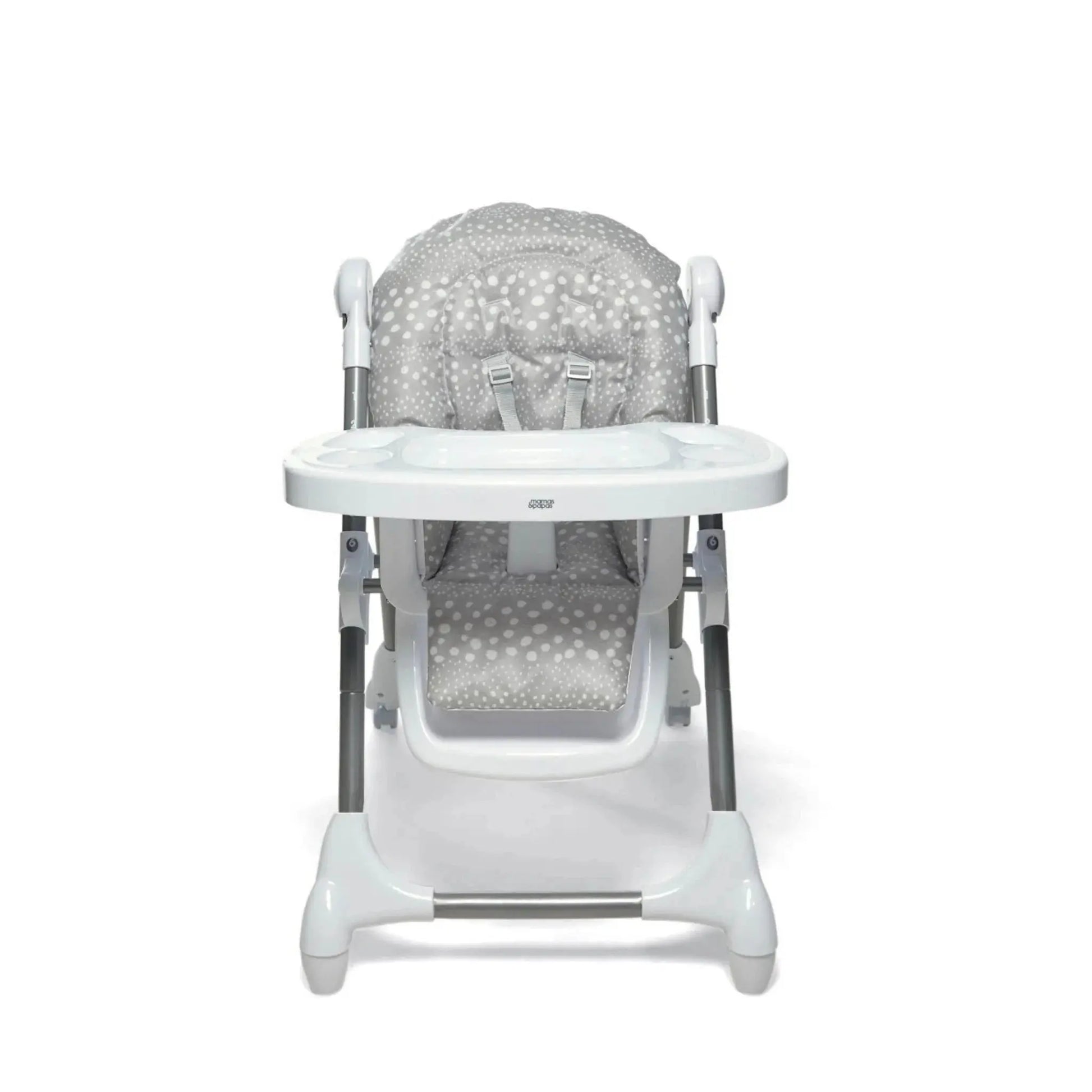 Mamas & Papas Snax Adjustable Highchair with Removable Tray - Grey Spot