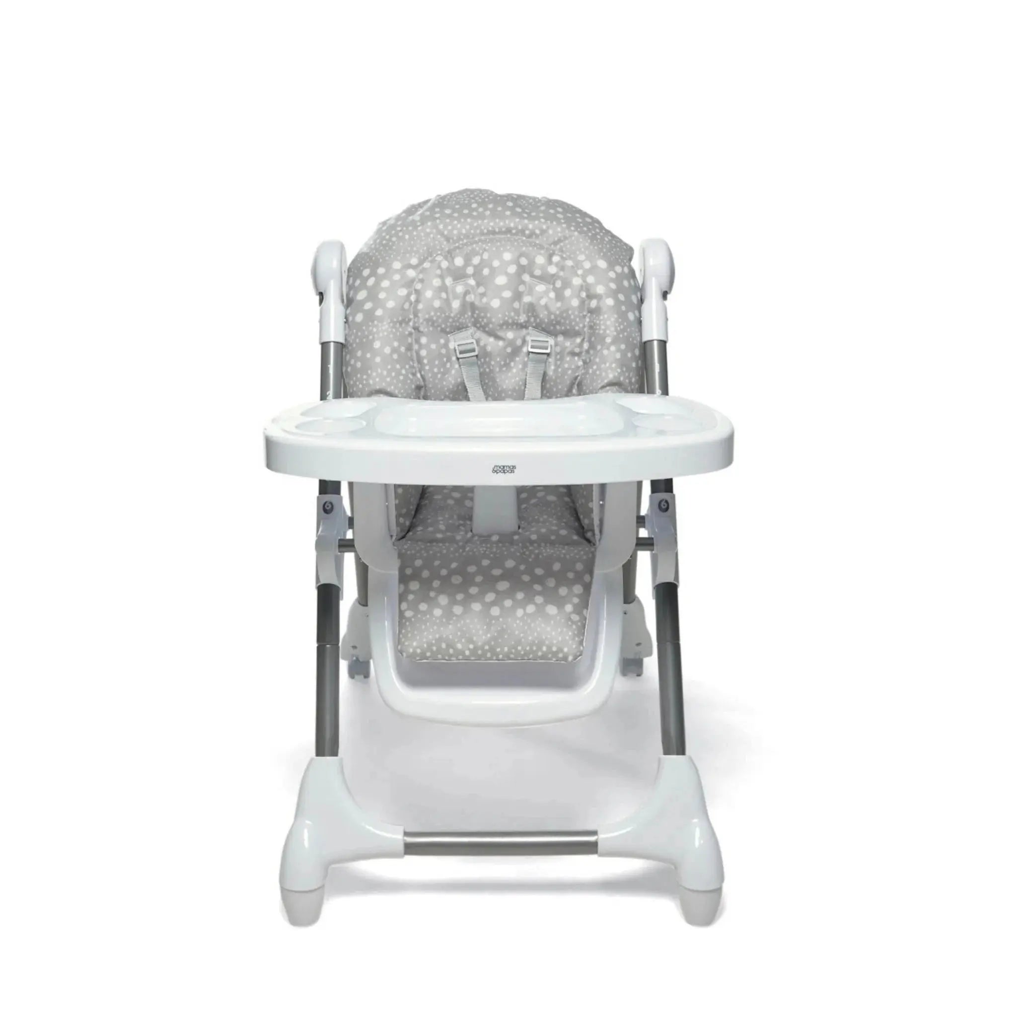 Mamas & Papas Snax Adjustable Highchair with Removable Tray - Grey Spot