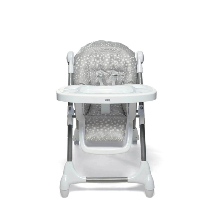 Mamas & Papas Snax Adjustable Highchair with Removable Tray - Grey Spot