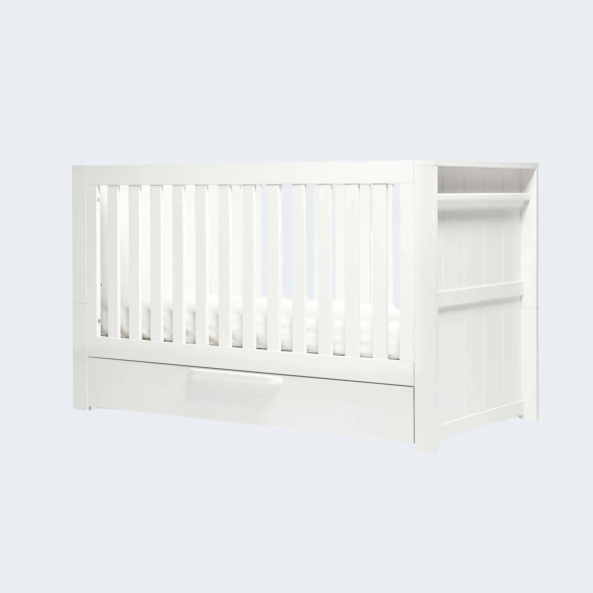 Mamas & Papas Franklin Cotbed - White Wash  