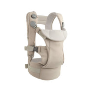 Mamas & Papas Kudo Baby Carrier Cashmere — front view showing Posture Align dial and structured carrier