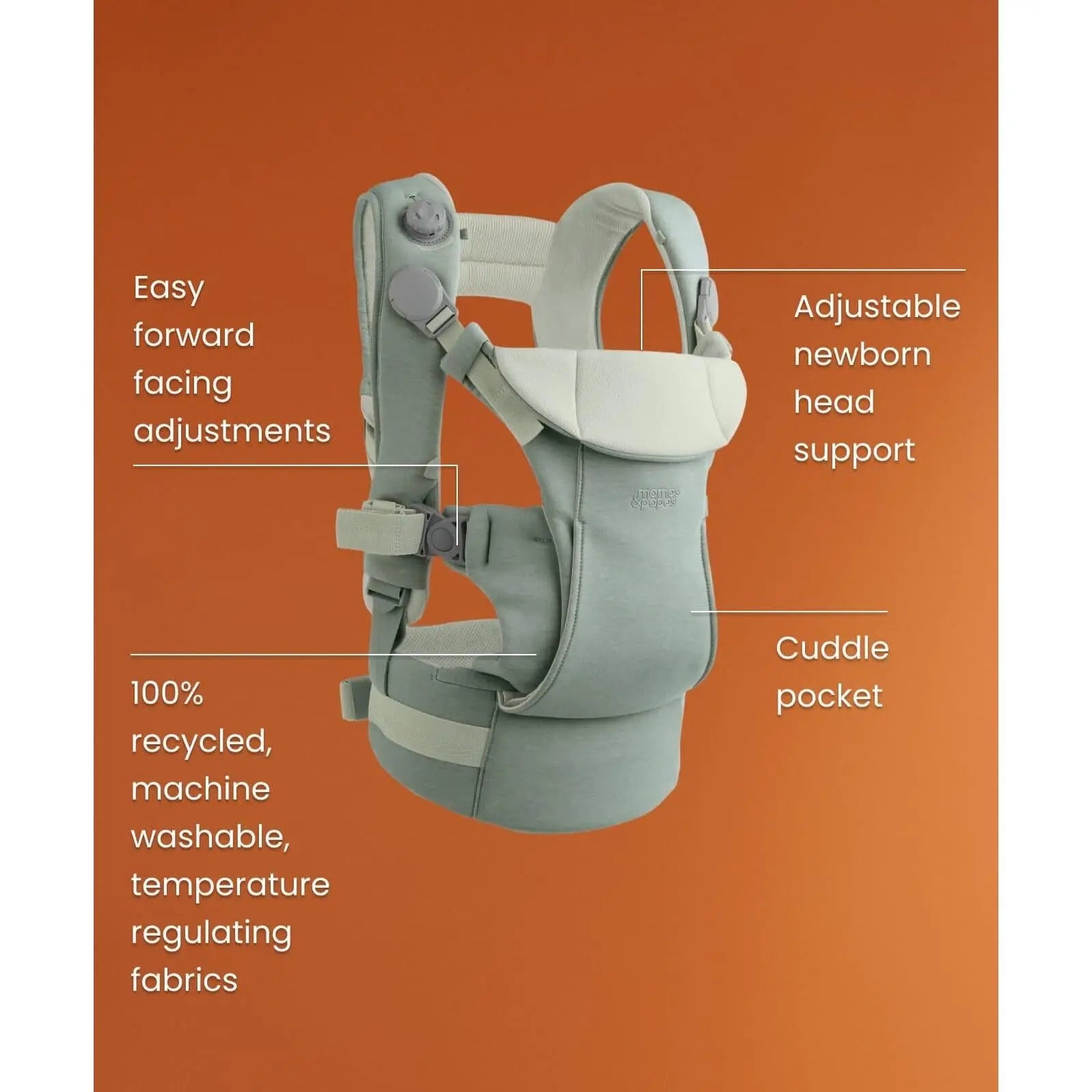 Kudo Baby Carrier - Cashmere