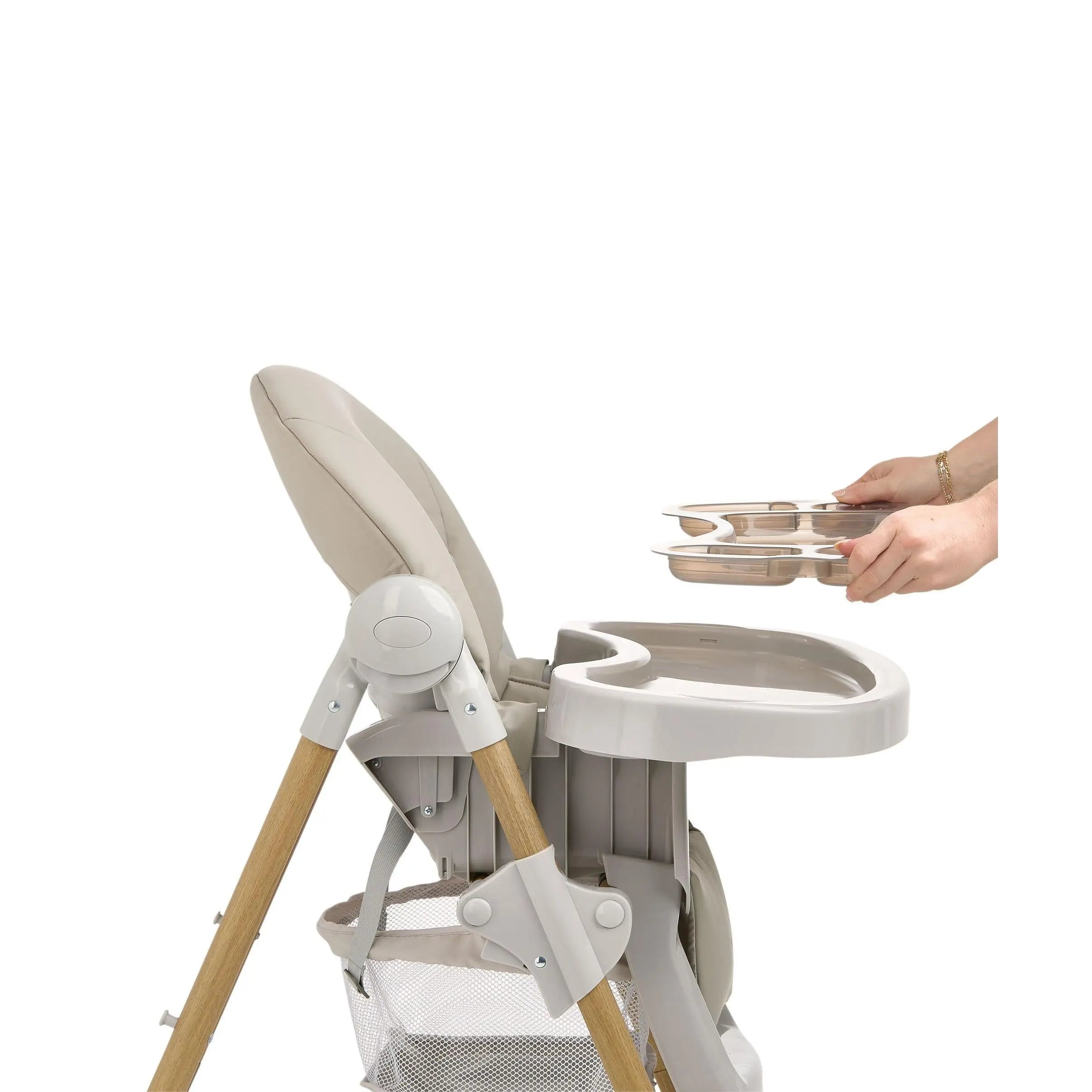 Snax Highchair - Truffle