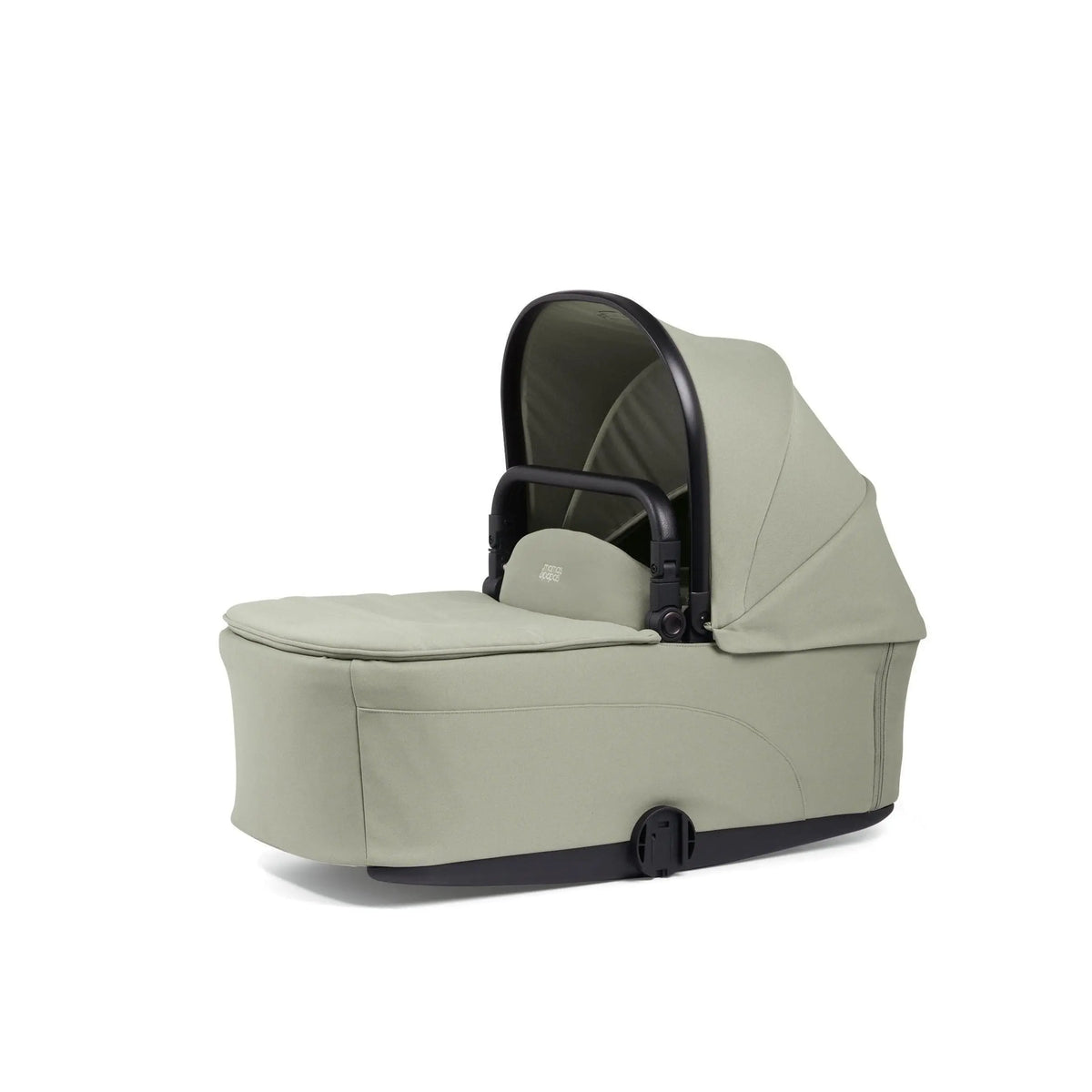 Mamas & Papas Vardo Carrycot in Sage – lie-flat newborn carrycot with cushioned mattress