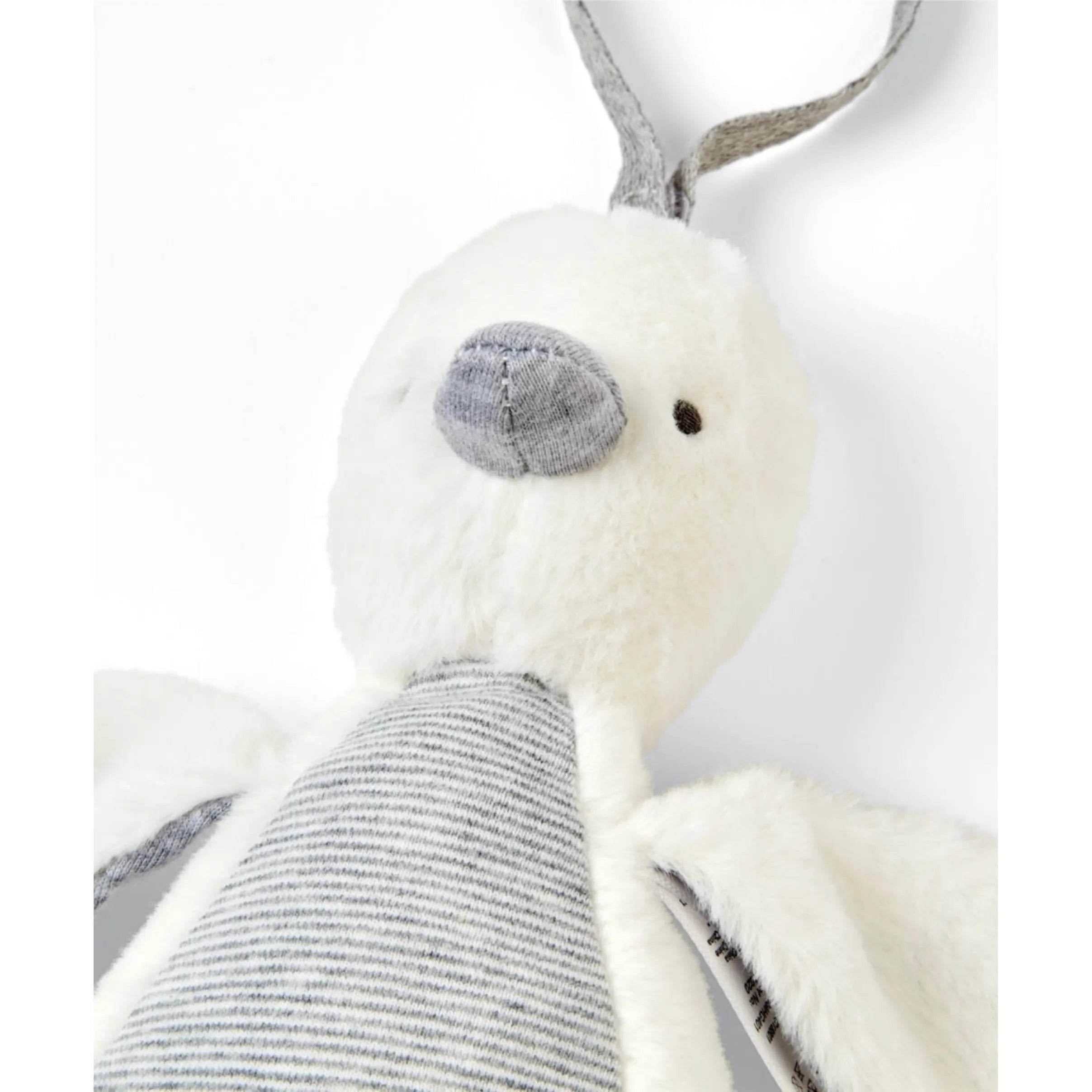 Welcome to the World Chime Duck Grey by Mamas & Papas — clipped to pushchair bar, EN71 certified