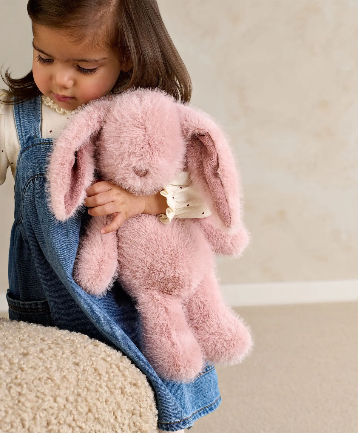 Mamas & Papas Millie Bunny soft toy in Pink