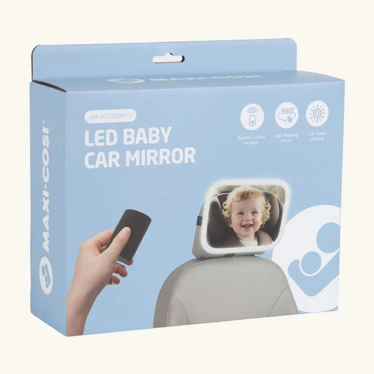 Maxi Cosi Deluxe Baby Mirror with LED Light  