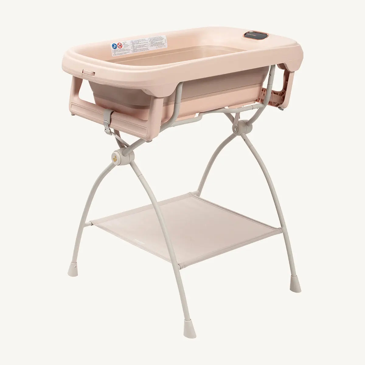 Indigo Bath Stand holding the Indigo Plus bath at one metre working height