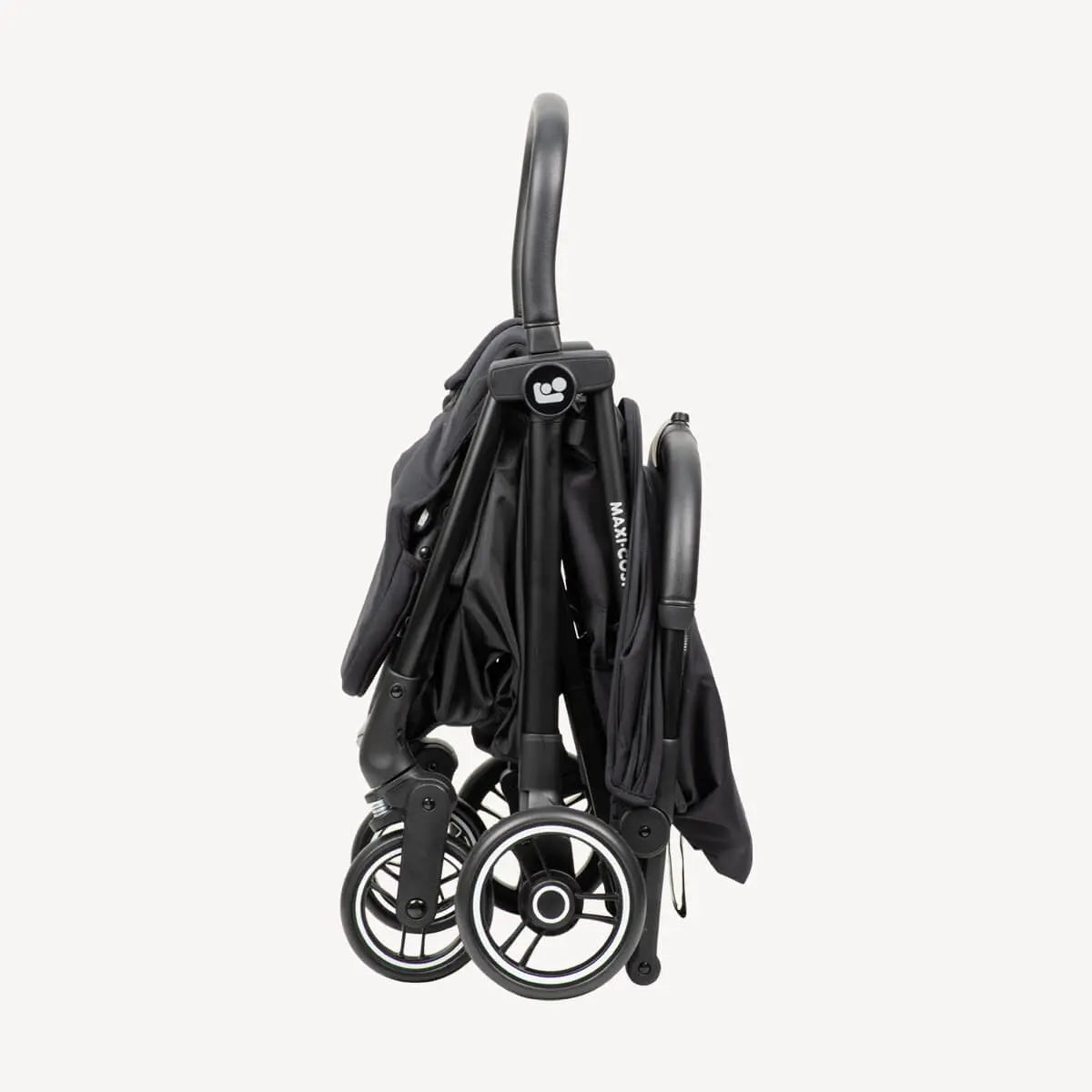 Maxi Cosi Leya folded travel pram, Essential Black