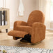 Maya Electric Recliner Glider Nursery Chair in Vintage Rust