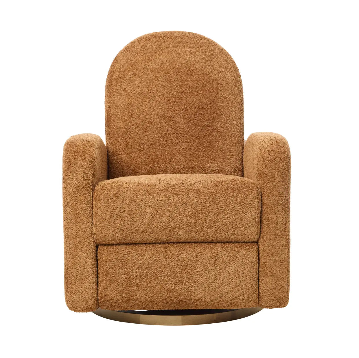 Maya Electric Recliner Glider Nursery Chair in Vintage Rust