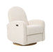 Maya Electric Recliner Glider Nursery Chair in White Mist
