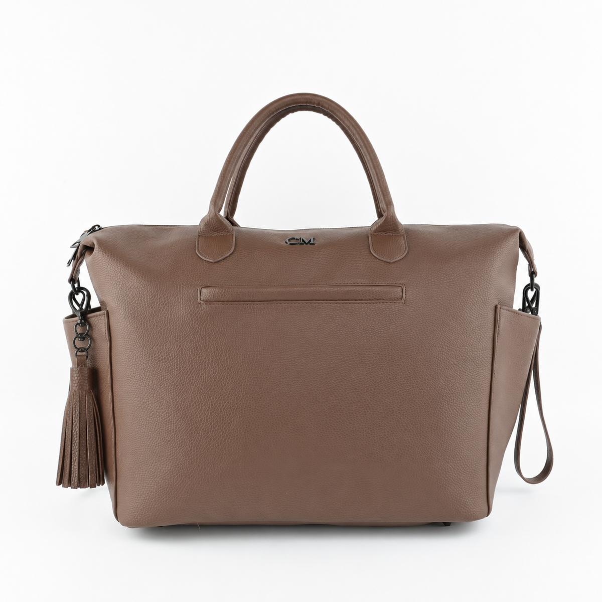 Coco Mae The Como tote nappy bag in Coco Brown