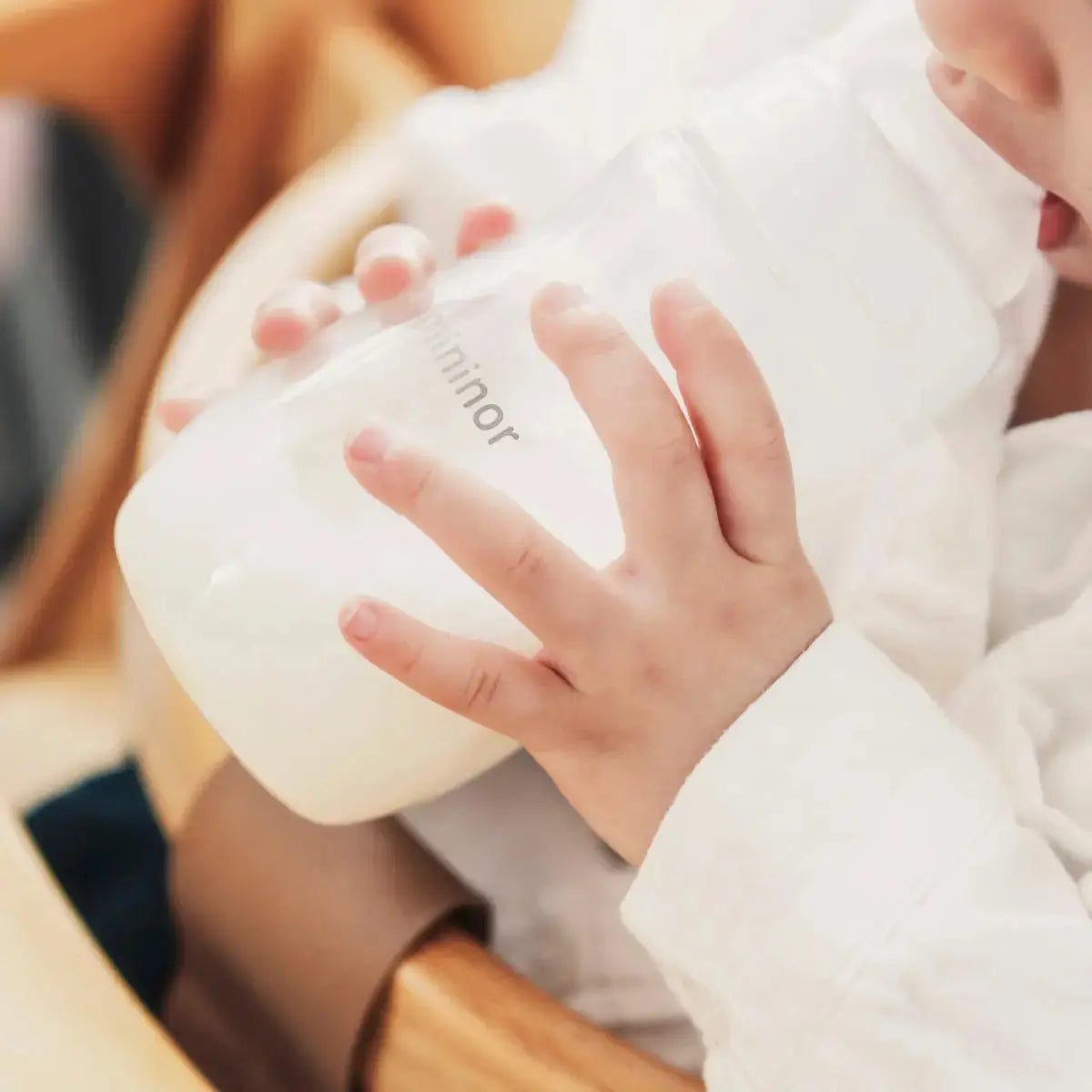 Mininor Baby Bottle – Glass 3mth+