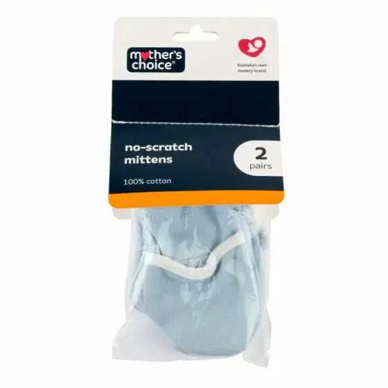 Mother's Choice No Scratch Mittens (2Pk)