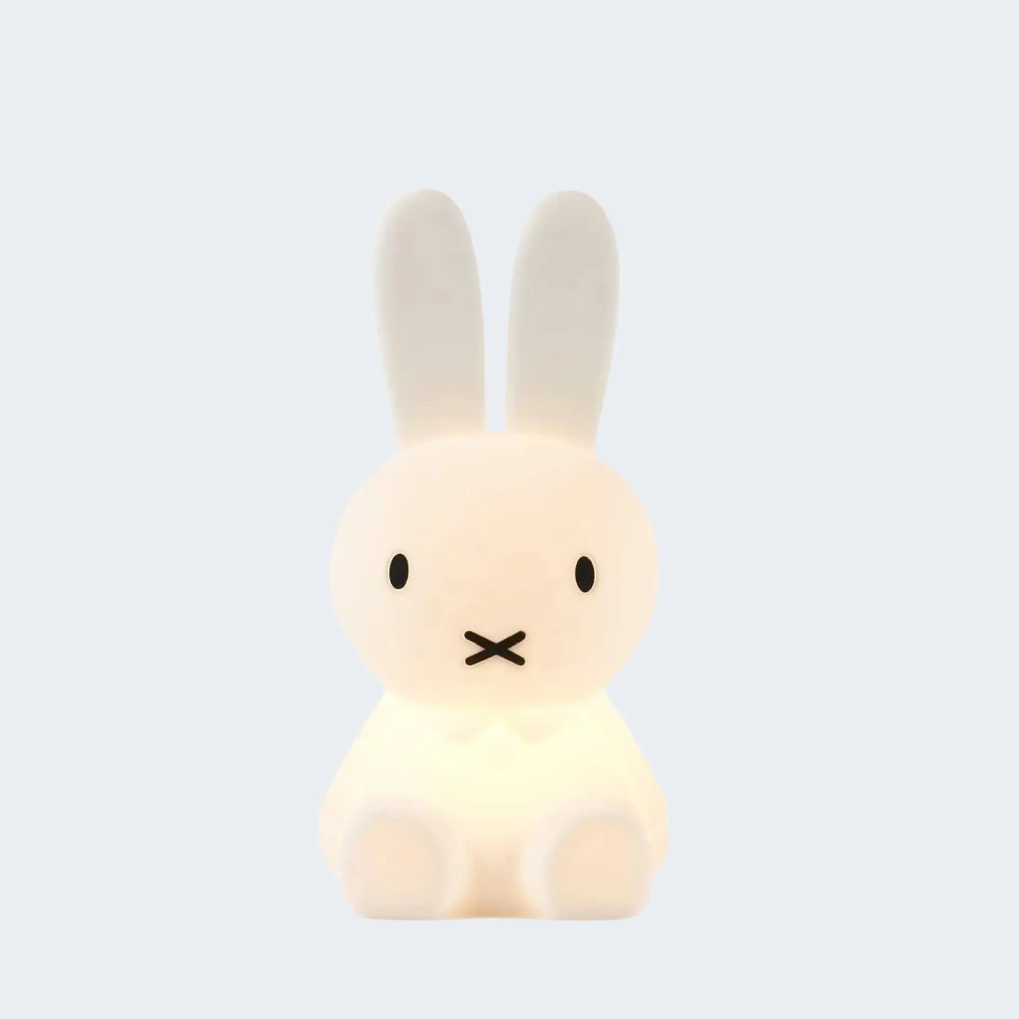 Miffy First Light by Mr Maria glowing softly — 6-step LED dimming iconic nursery lamp
