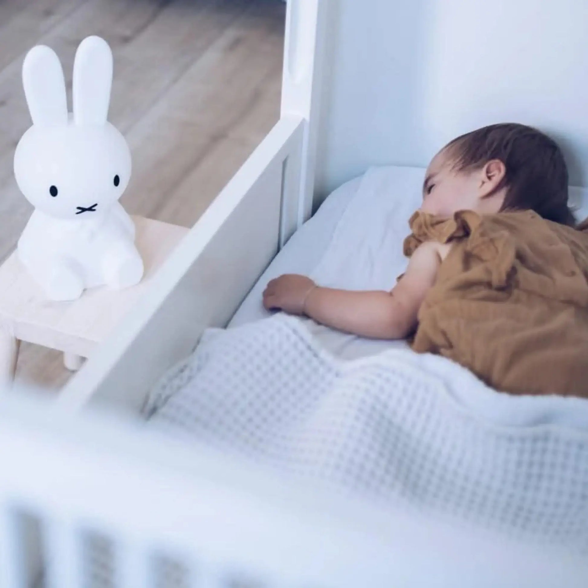 Miffy First Light styled in nursery — iconic Dick Bruna character lamp by Mr Maria