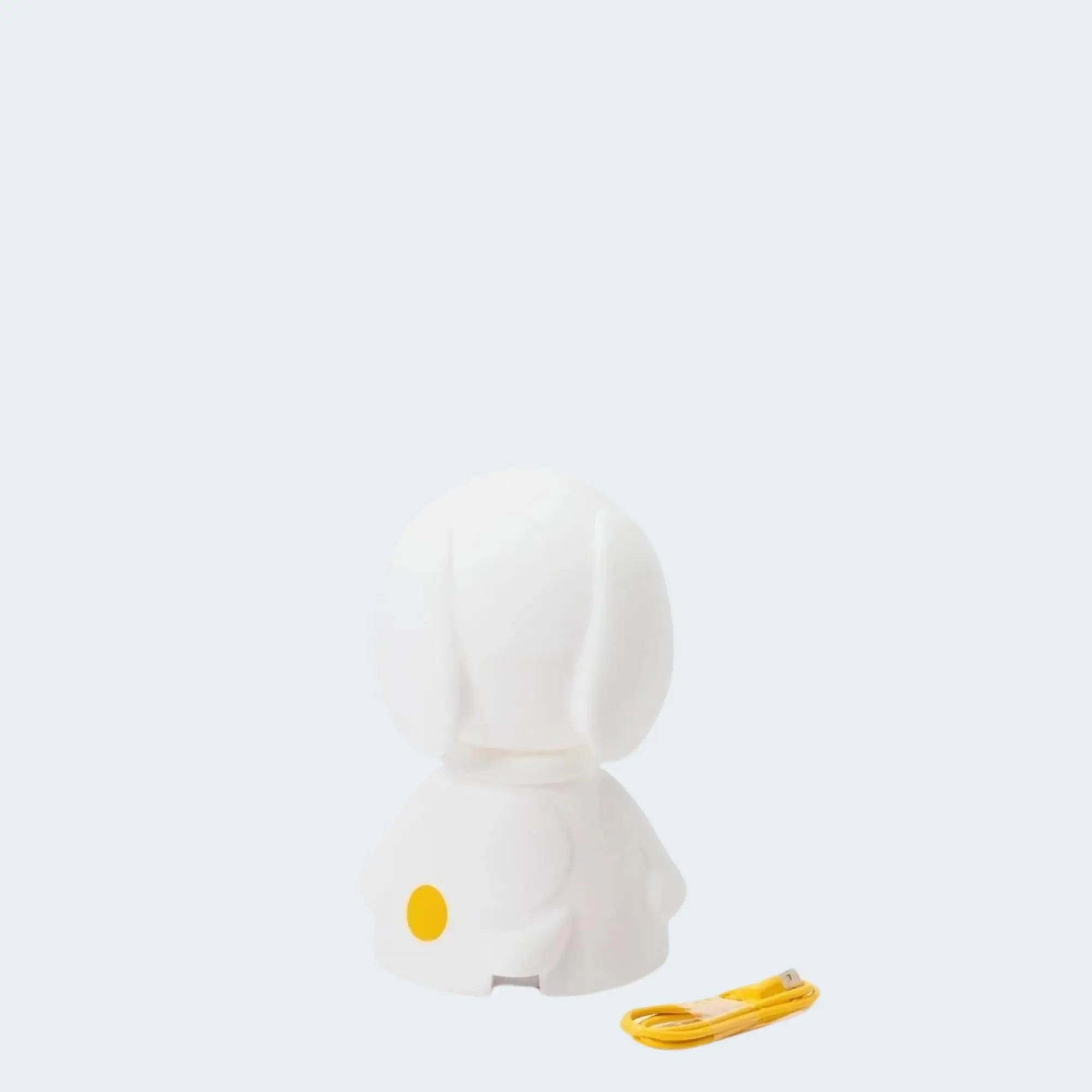 Snoopy First Light glowing softly — 6-step LED dimming rechargeable nursery lamp