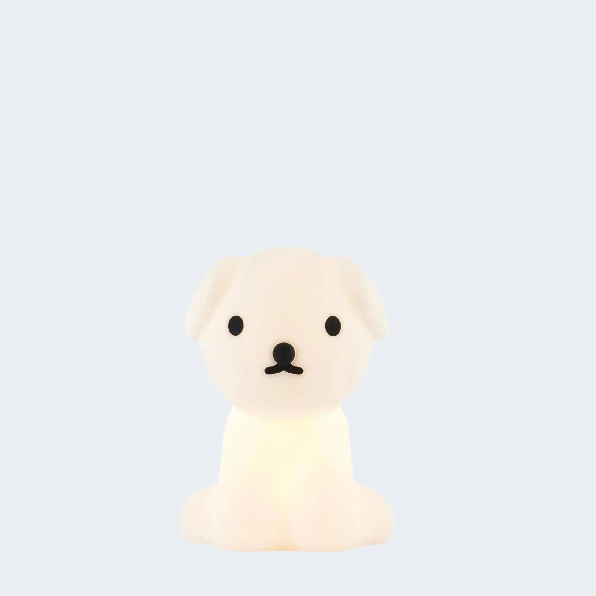 Mr Maria Snuffy First Light — soft silicone body, 30cm tall, angled view