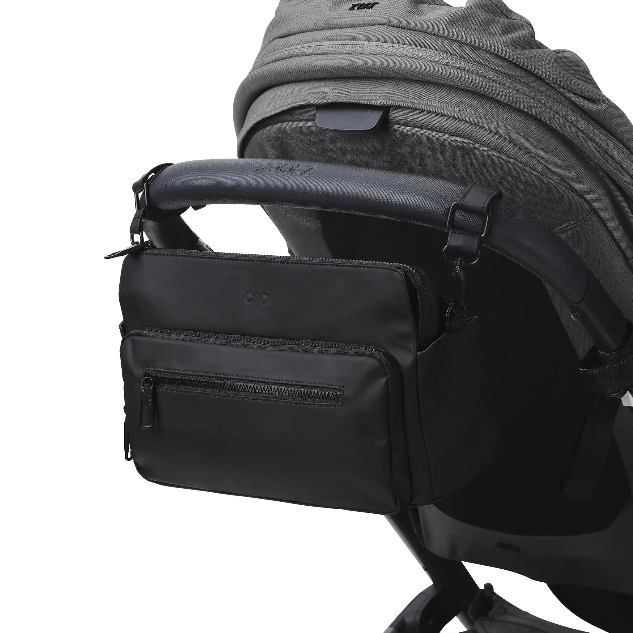Multitasker Pram Caddy - Black Weatherproof