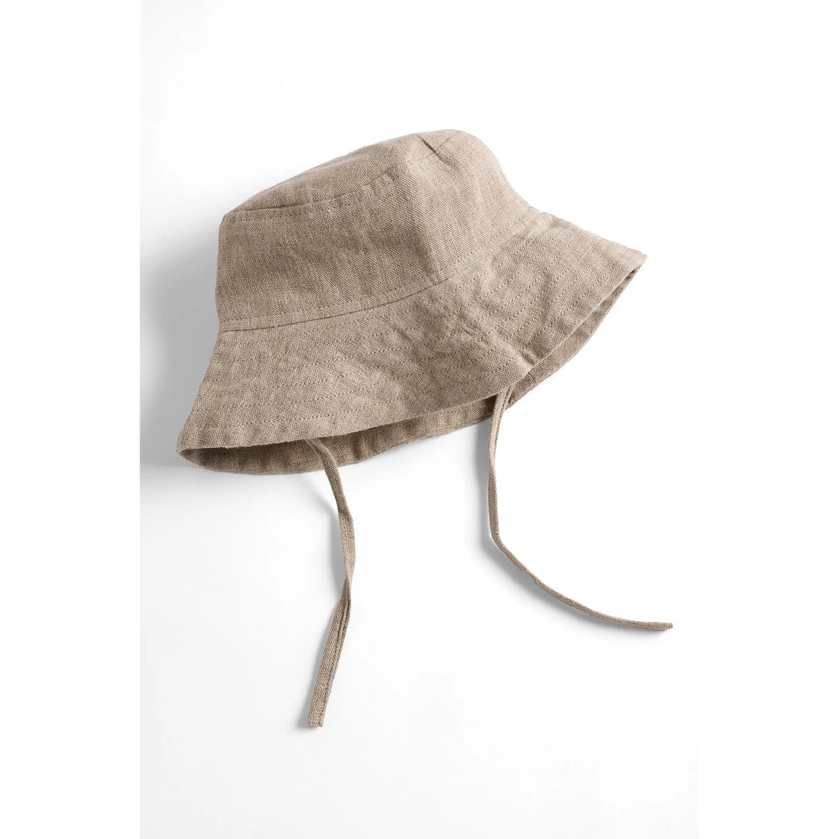 Mumma Etcetera Baby and Toddler Hat in Fleetwood taupe linen